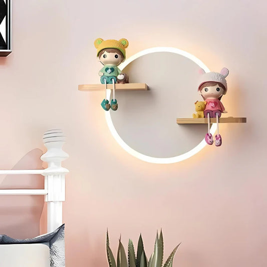 Angelight | kreative nordische led-wandbeleuchtung für kinderzimmer