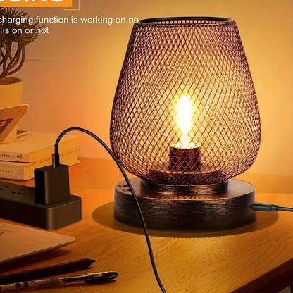 Mason - Schöne Lampe mit USB Ladefunktion