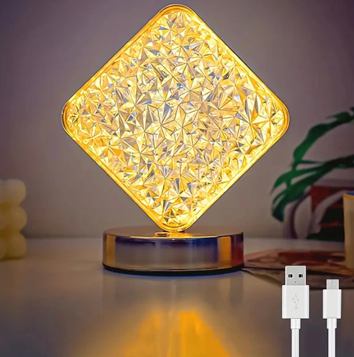 Maleen - Kristall Diamant Lampe