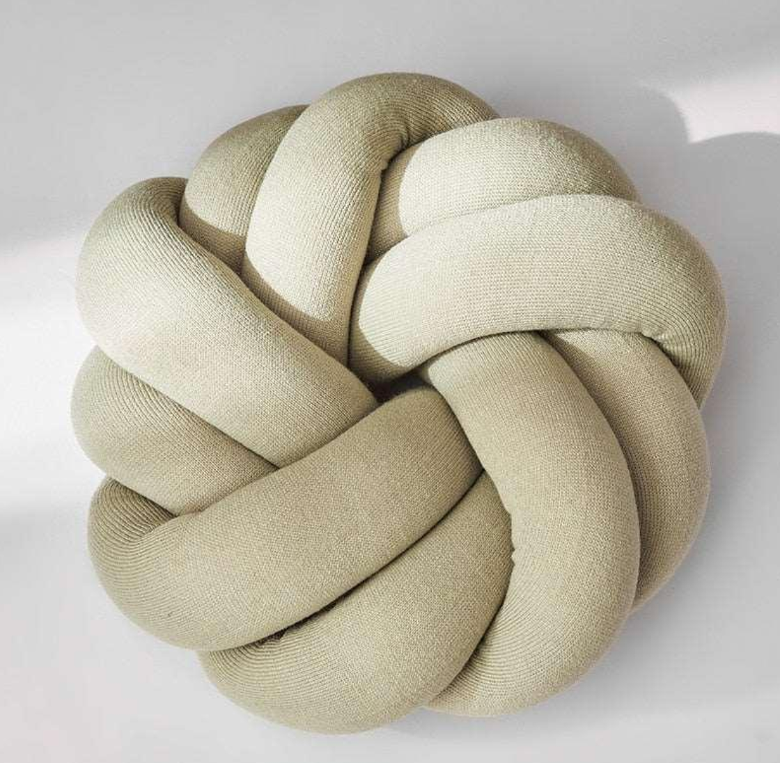 COTTON KNOT PILLOW - BAUMWOLLKNOTEN - KISSEN