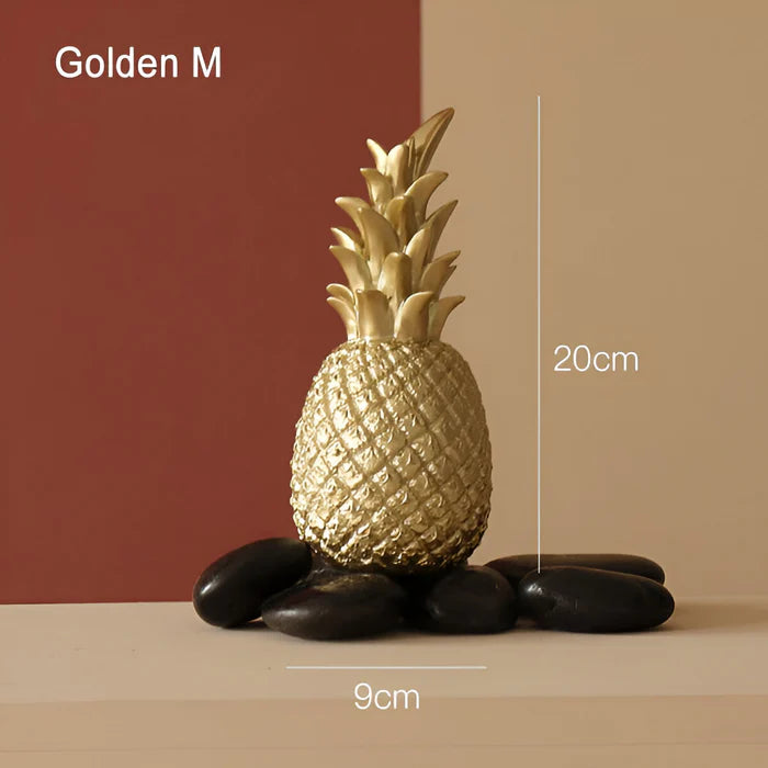 Pineart decoration - ananas ornament aus harz nordisch kreativ obstdekoration