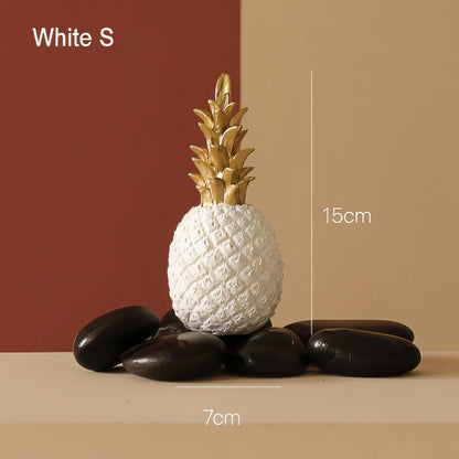 Pineart decoration - ananas ornament aus harz nordisch kreativ obstdekoration