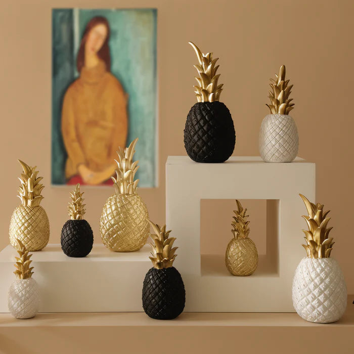 Pineart decoration - ananas ornament aus harz nordisch kreativ obstdekoration