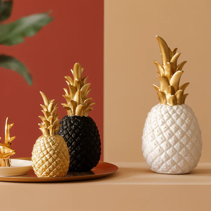 Pineart decoration - ananas ornament aus harz nordisch kreativ obstdekoration