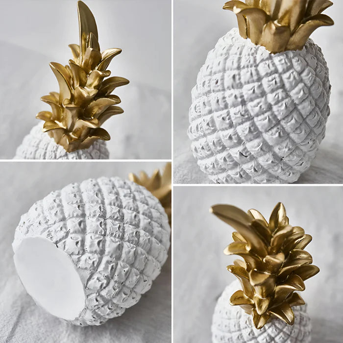 Pineart decoration - ananas ornament aus harz nordisch kreativ obstdekoration