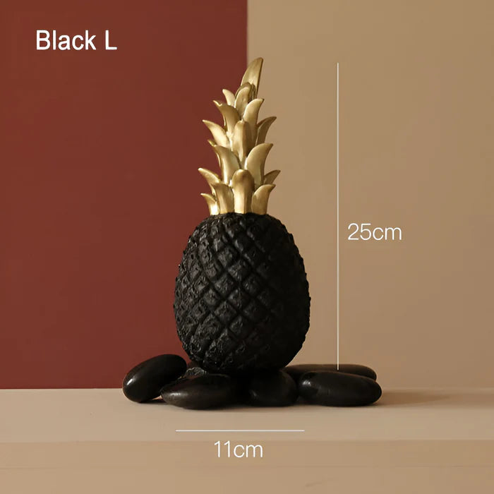 Pineart decoration - ananas ornament aus harz nordisch kreativ obstdekoration