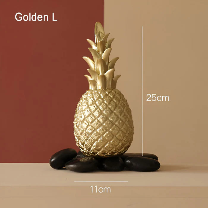 Pineart decoration - ananas ornament aus harz nordisch kreativ obstdekoration