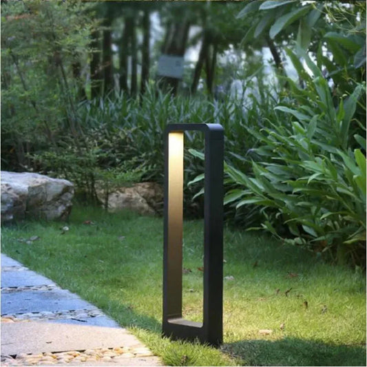 Aluglanz - moderne aluminium gartenlampe