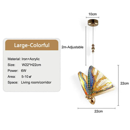 LuminaWings - schmetterling pendelleuchte