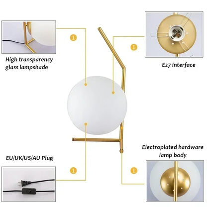 Cleareleganz - moderne minimalistische tischlampe