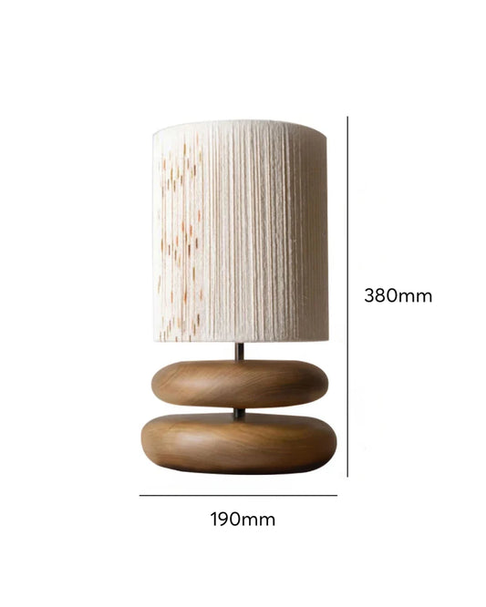 Satori tranquil wood table lamp