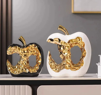 Luxurious apple - apfelskulptur dekoration