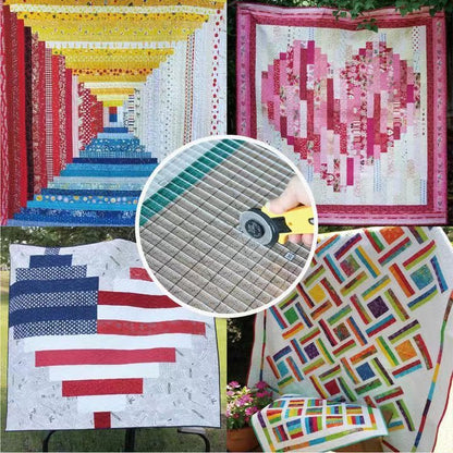 5-in-1 Quilt-schneideschablone