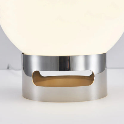 Französische opal bauhaus tischlampe