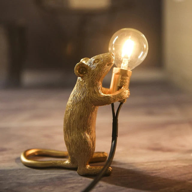 Erleuchtete maus - originelle lampe für Ihr zuhause: mauslampe